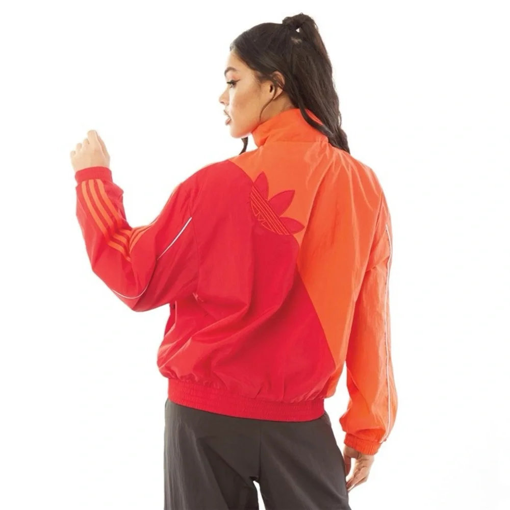Adidas XS Japona TT Red and Orange Track Jacket Windbreaker Primegreen - Picture 16 of 16